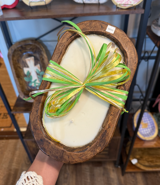 D2 9" Dough Bowl Candle