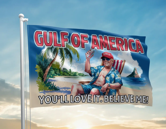 Gulf of America Flag