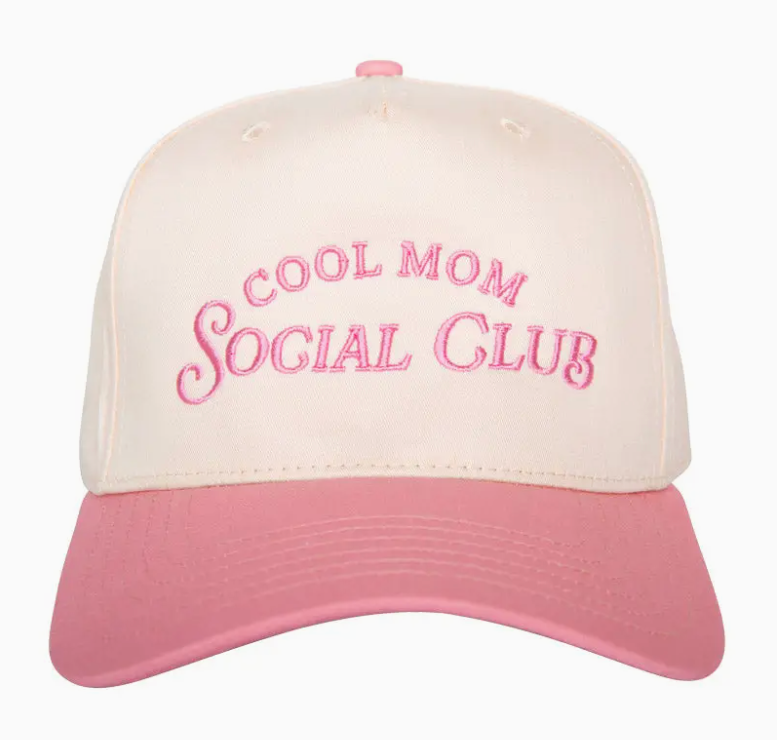 Cool Mom Social Club Retro Two-Toned Hat