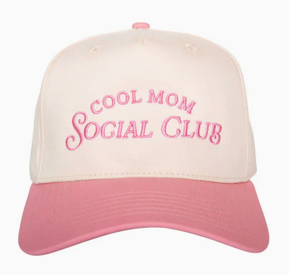 Cool Mom Social Club Retro Two-Toned Hat