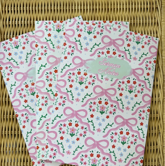 Bows and Flowers Sermon Notes