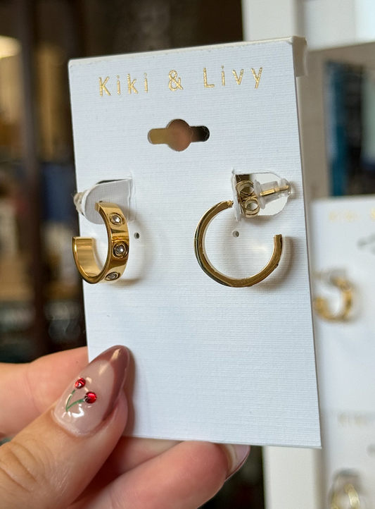 Livy Bling Hoops