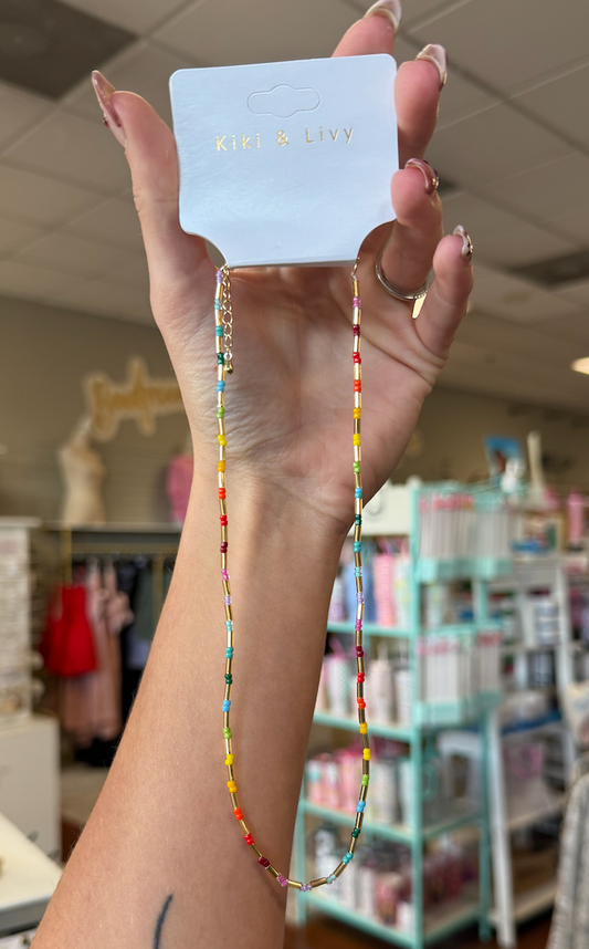 Rainbow necklace