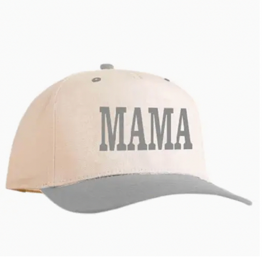 Mama Cap- Grey