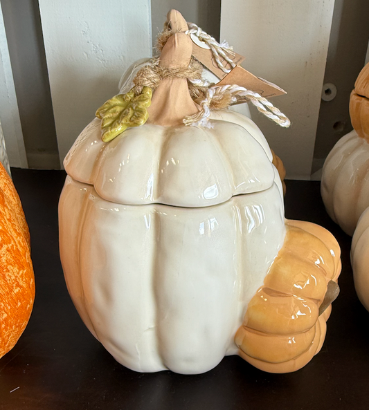 Two Pumpkin Gather Canister