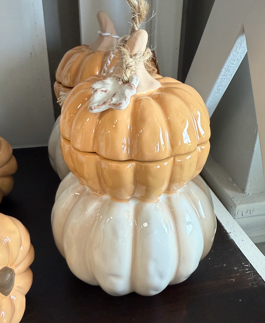 Pumpkin Stack Gather Canister