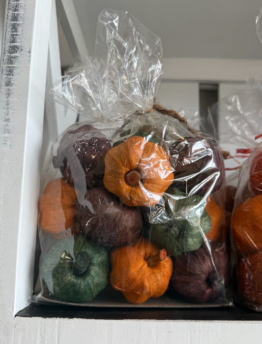 Dried Exotics Pumpkins-Green