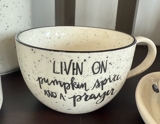 Pumpkin Spice Prayer Mug