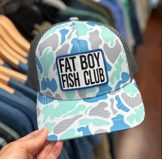 Fat Boy Fish Club Patch Hat