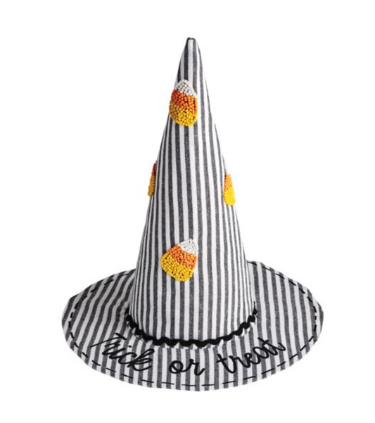 Small Beaded Witch Hat Sitter