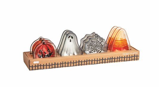 Halloween Tidbit Plates