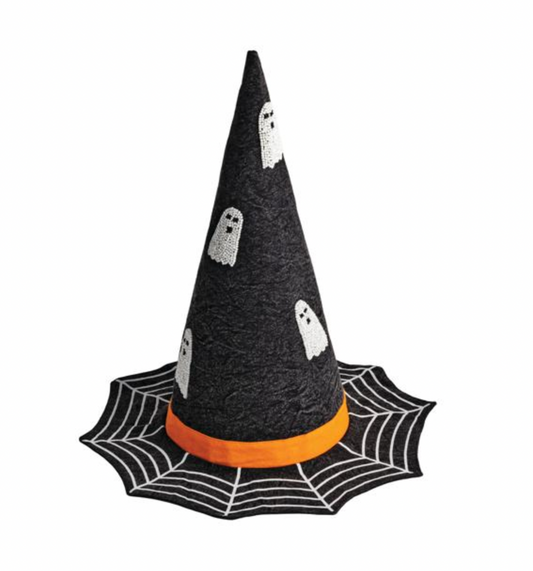Large Beaded Witch Hat Sitter