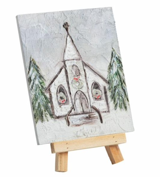 Church Farmhouse Art