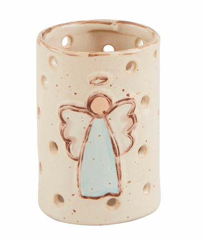 FARMHOUSE TALL ANGEL VOTIVE