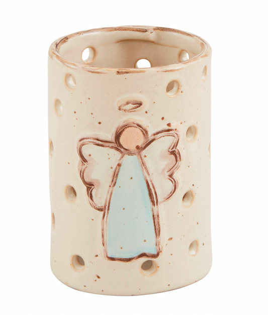 FARMHOUSE TALL ANGEL VOTIVE