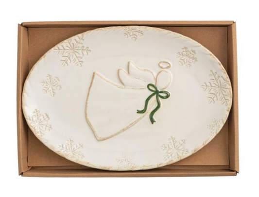 Angel Sentiment Plate