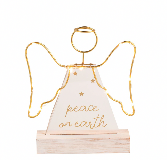 Small Acrylic Angel Sitter
