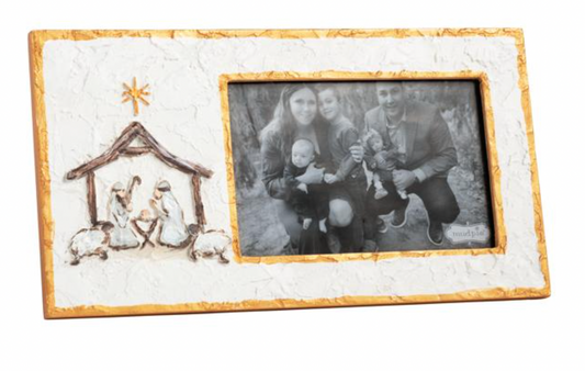 Painted Nativity Frame