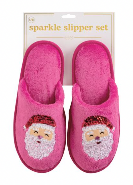 Holiday Sparkle Slippers PK