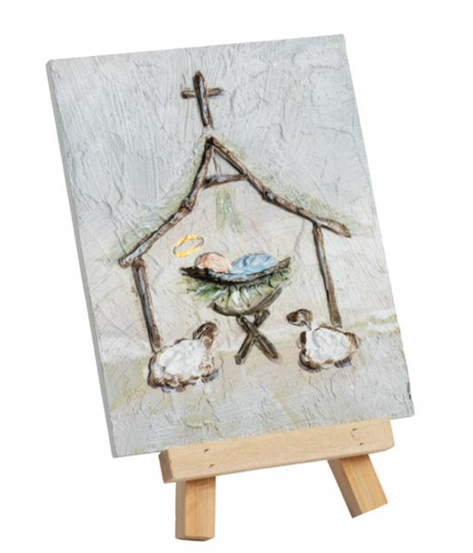 Manger Farmhouse Art