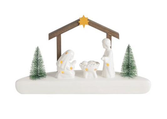 Nativity Light-Up Sitter