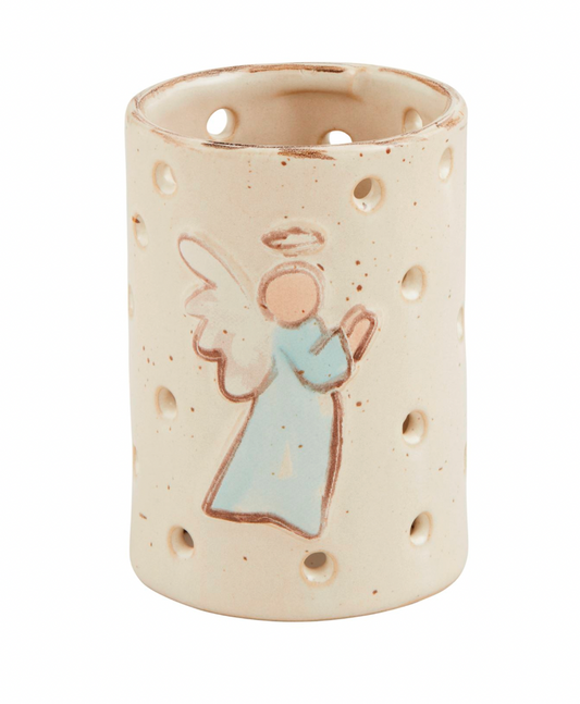 FARMHOUSE SIDE ANGEL VOTIVE