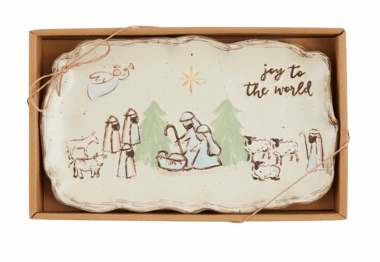 Nativity Plate