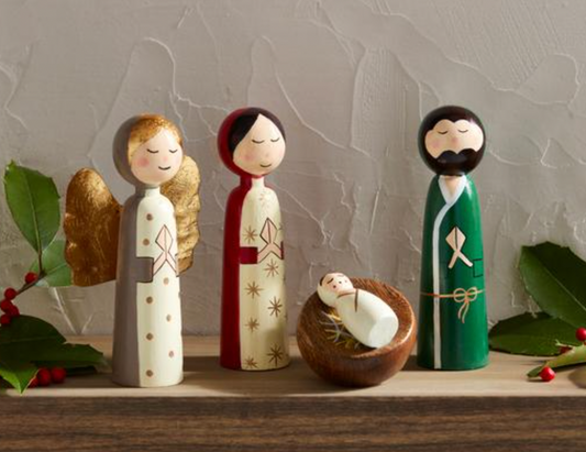 Nativity Peg Set