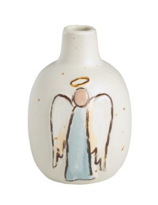 Small Nativity Bud Vase