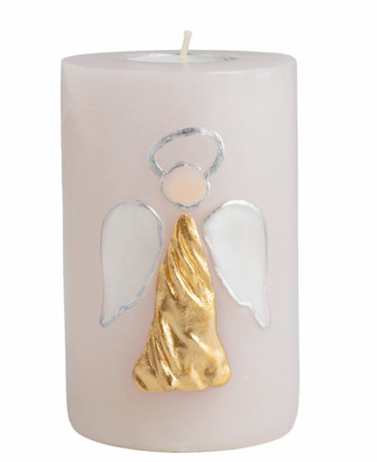 Gold Angel Refillable Candle