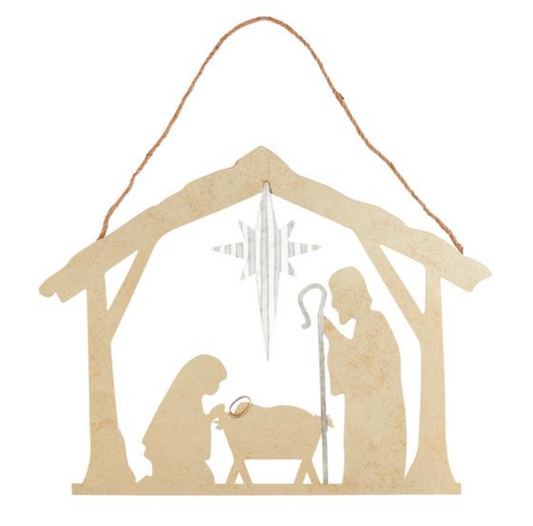 Nativity Door Hanger