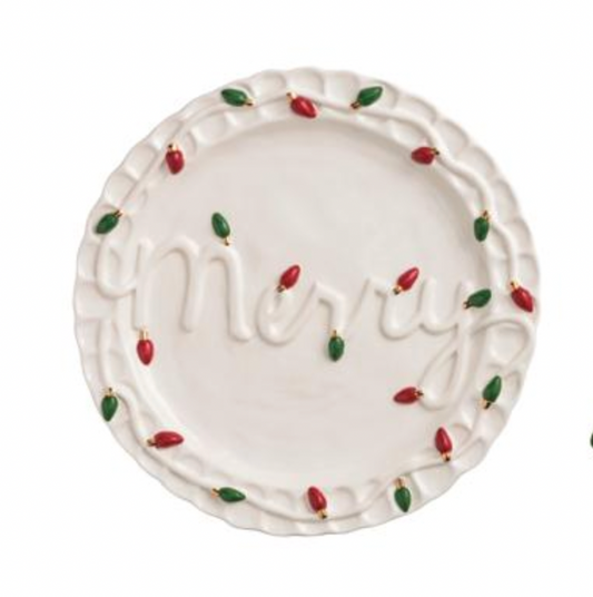 Merry Lights Platter