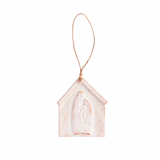 LACE FAMILY EMBRACE ORNAMENT