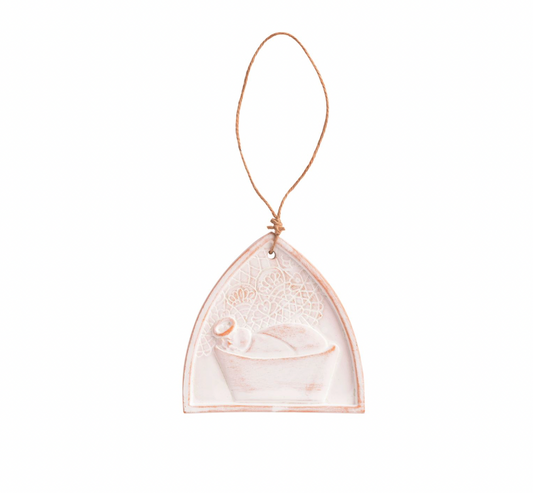 LACE BABY JESUS ORNAMENT
