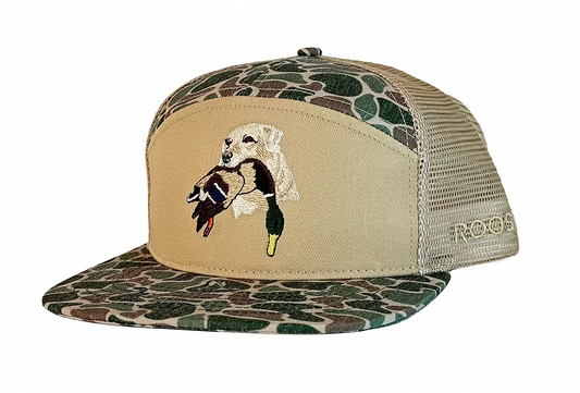 Youth Roost Camo 7 Panel Lab W/ Duck