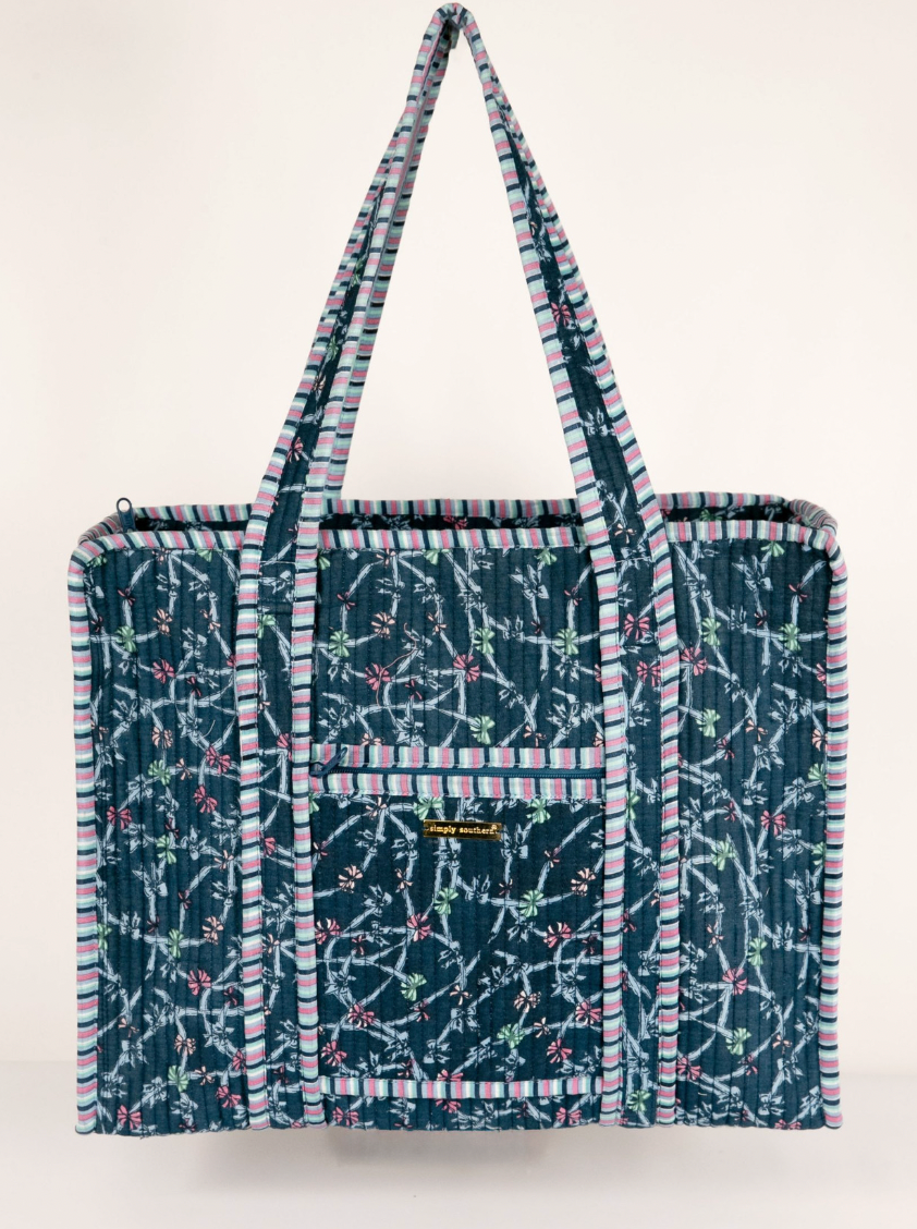 Quilted Tote Bag