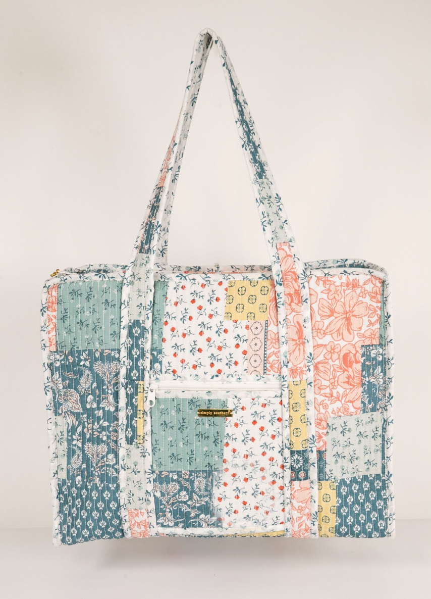 Quilted Tote Bag