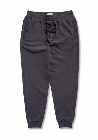 Fleece Jogger - Heather Black