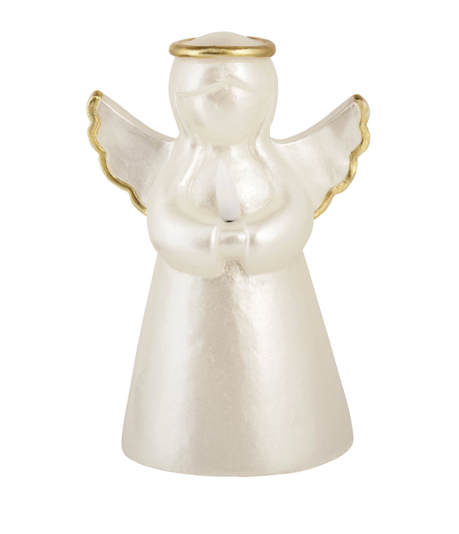 LARGE ANGEL FLAMELESS CANDLE