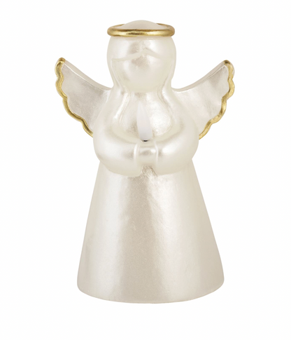 LARGE ANGEL FLAMELESS CANDLE