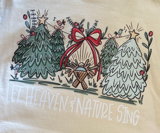 Heaven Nature Sing Tee-Ivory