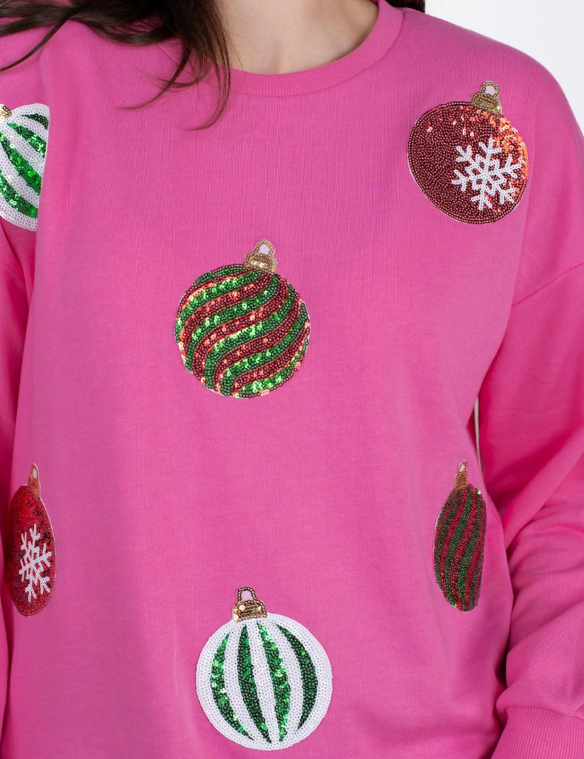 Christmas Queen Sequin Sweatshirt