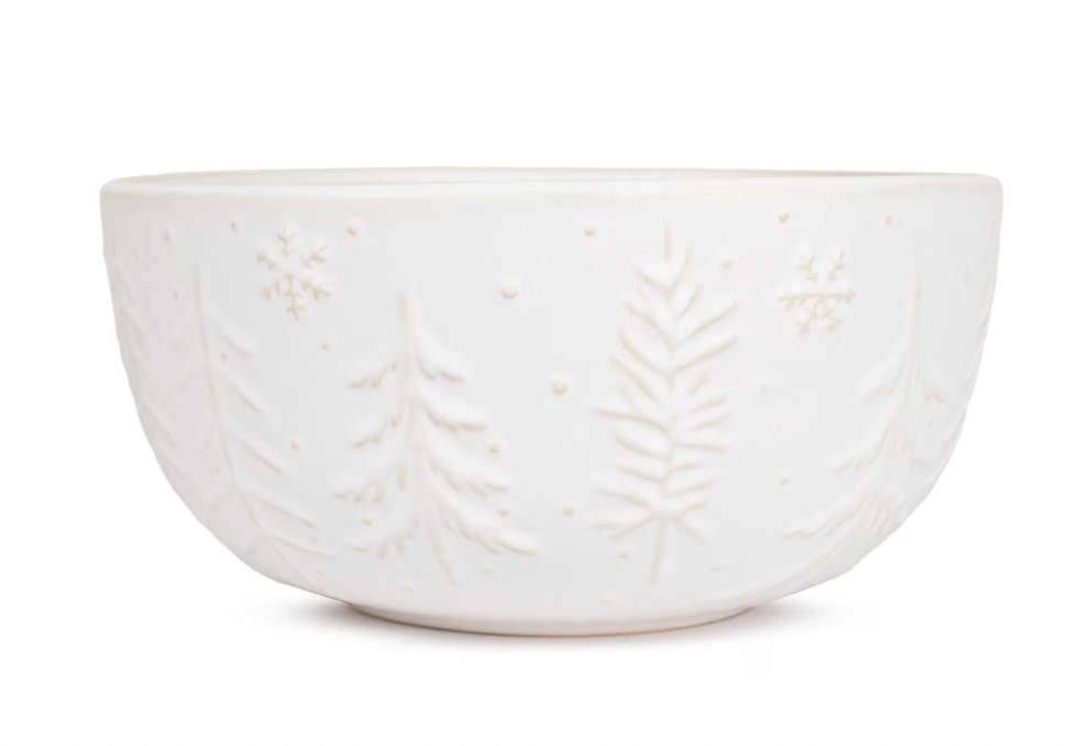 Winter Fir Serving Bowl