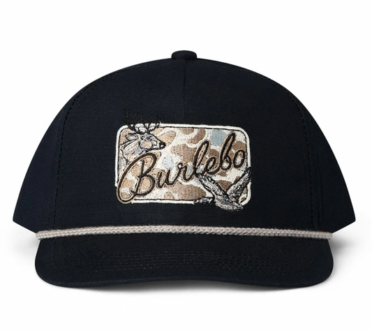 Cap - Camo Patch - Black