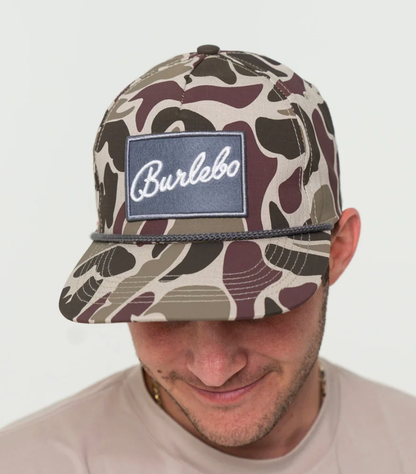 Cap - BURLEBO Grey Patch - Camo