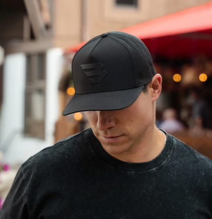 Performance Cap - Flying B Logo - Black