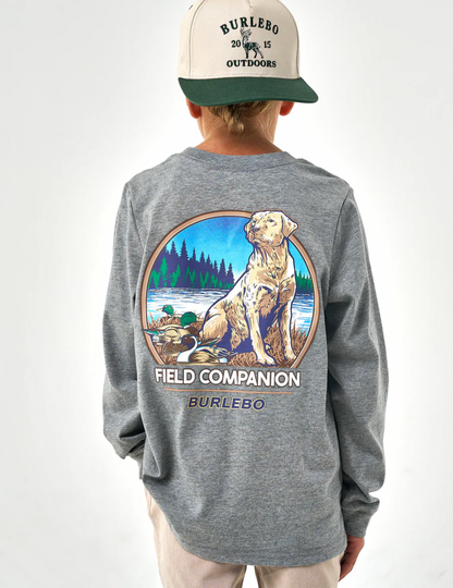Yth LS Tee-Field Companion-Dark Heather Grey