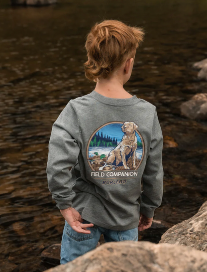 Yth LS Tee-Field Companion-Dark Heather Grey