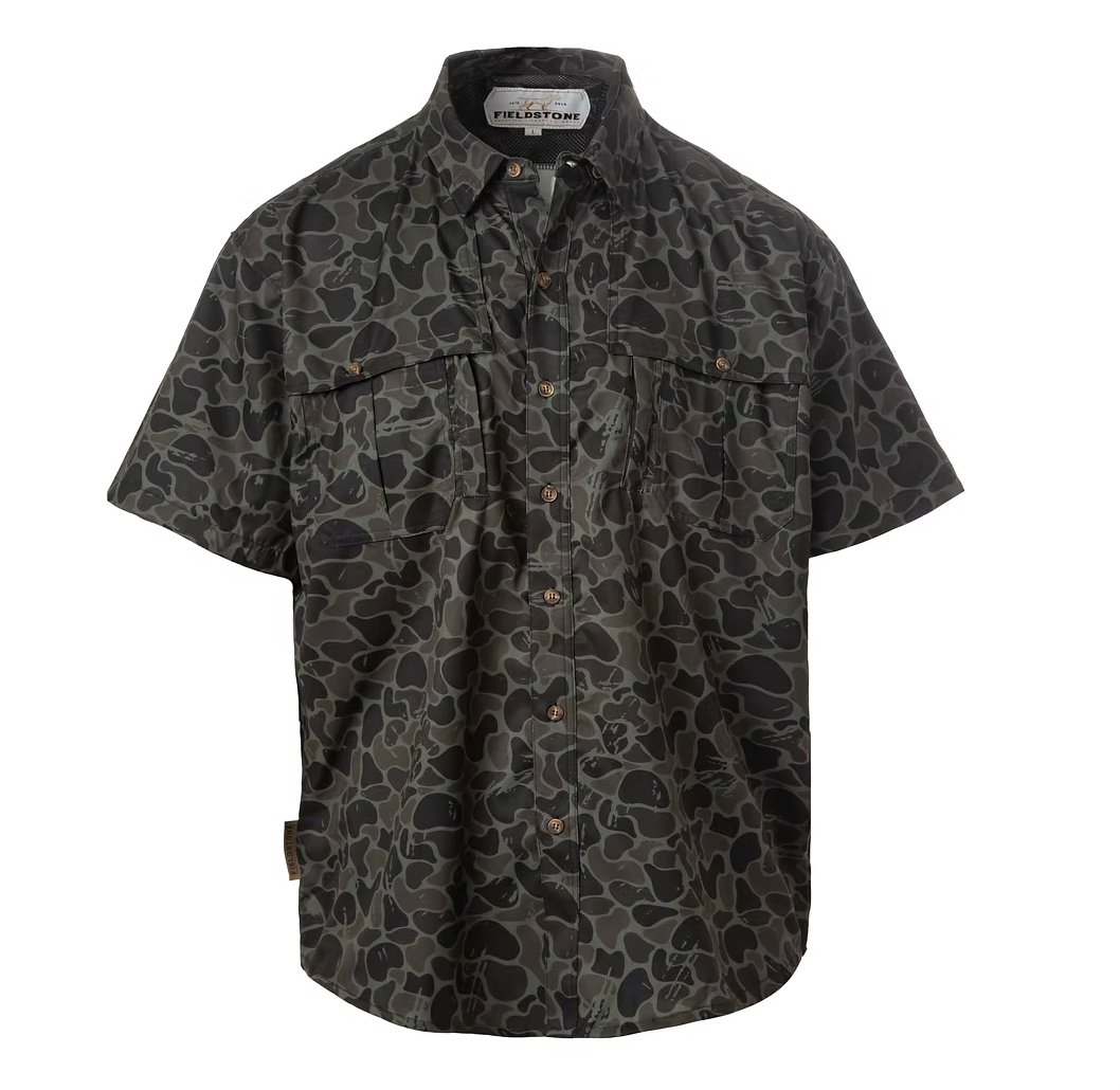 Nightshade Camo Button Down