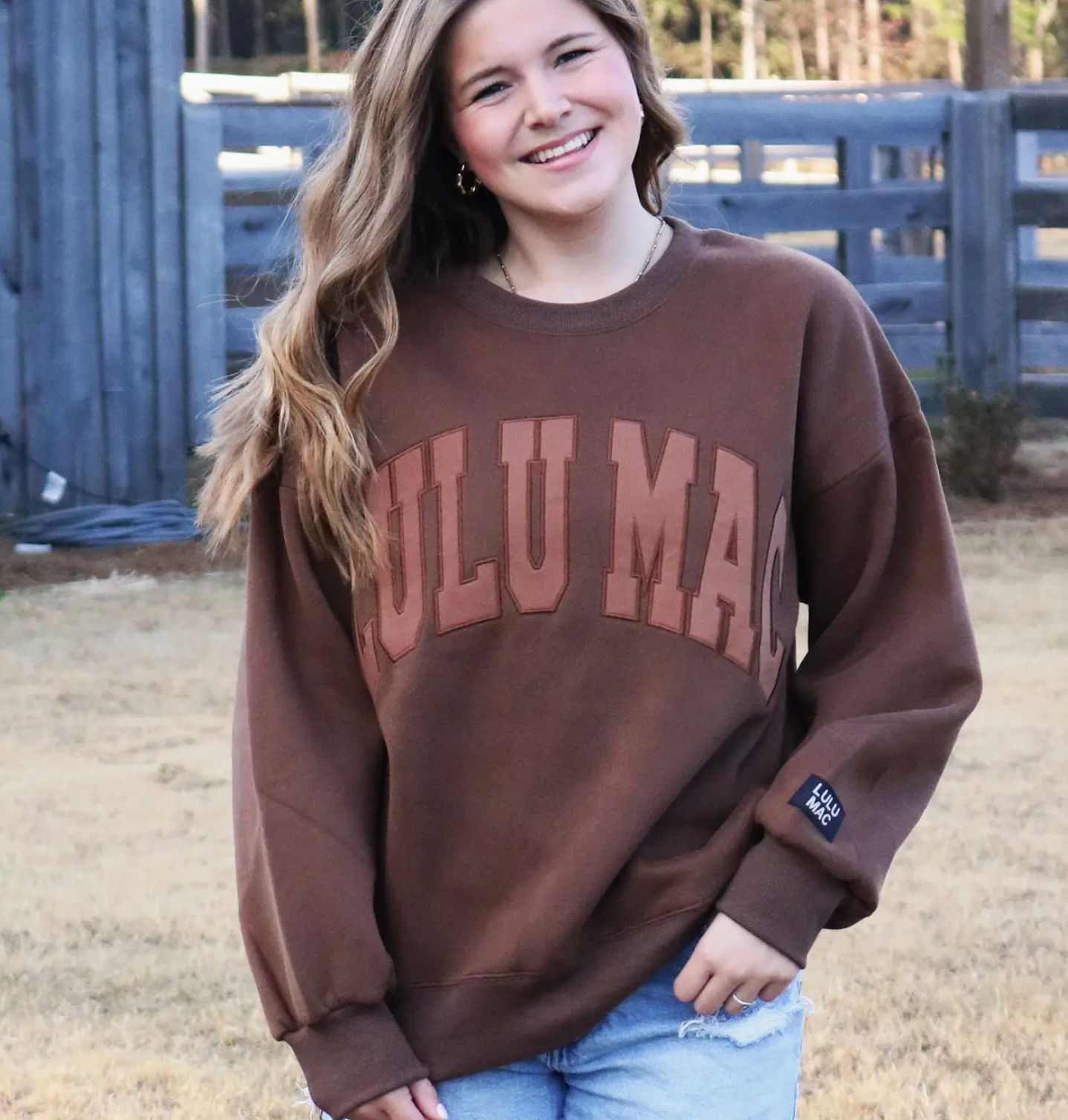 LULUMAC Mono Brown Sweatshirt